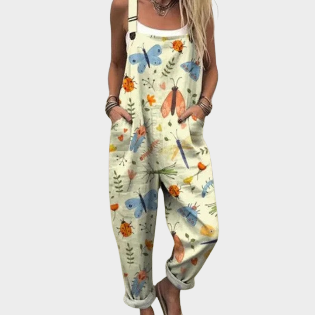 Daphne | Comfortable Printed Jumpsuit