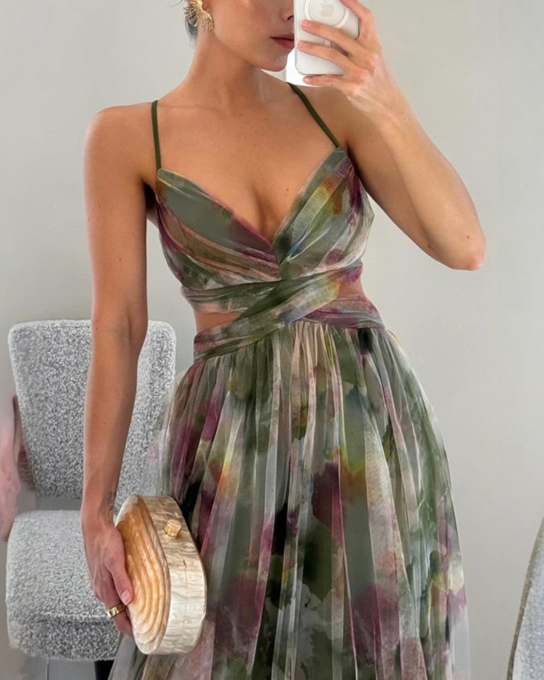 Stephanie | Floral Elegance Maxi Dress