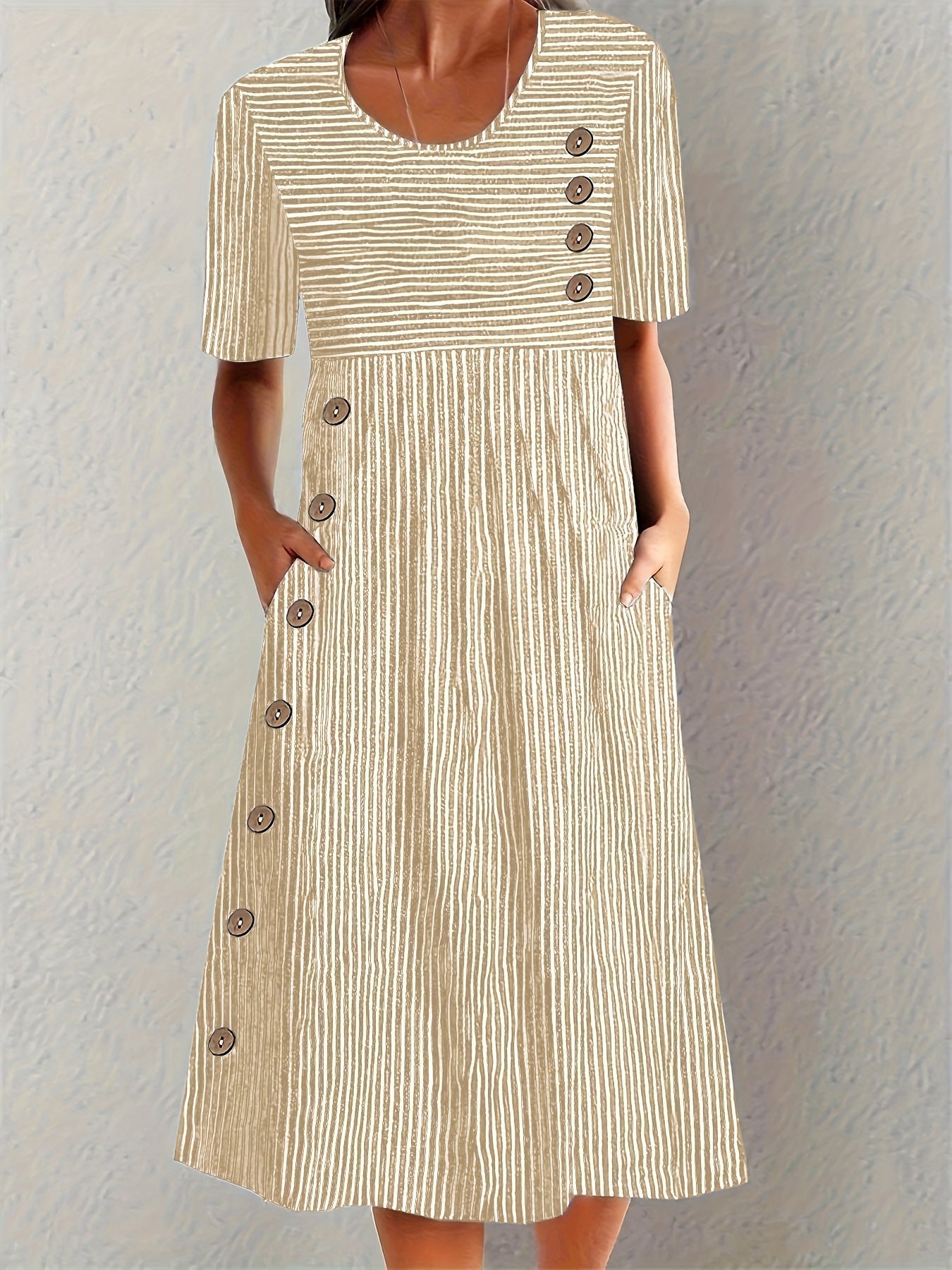 Bethany | Striped Summer Dress