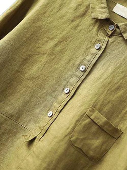 Elvie | Button-Front Blouse