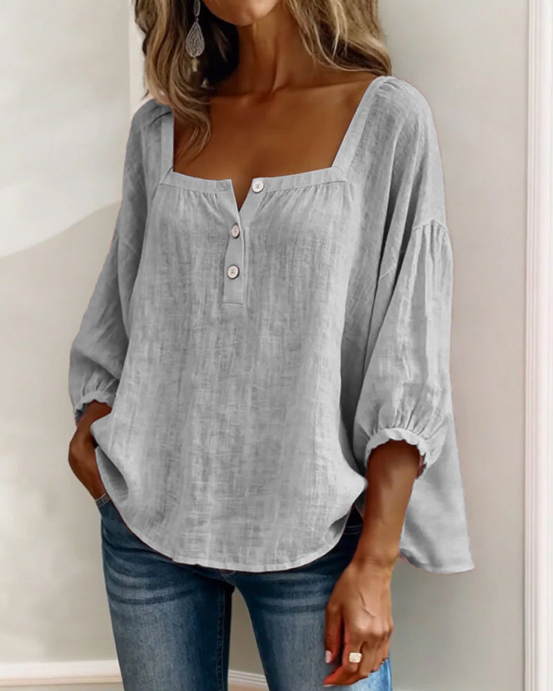Noreen | Puff Sleeve Blouse