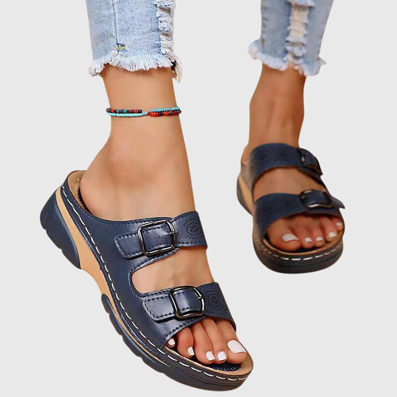 Olivia | Leather Orthopedic Sandals