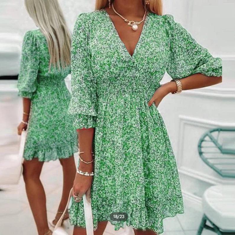 Keely | Elegant Floral Dress