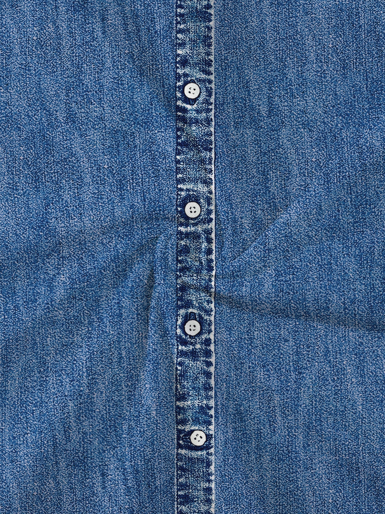 Hélène | Retro Denim Dress
