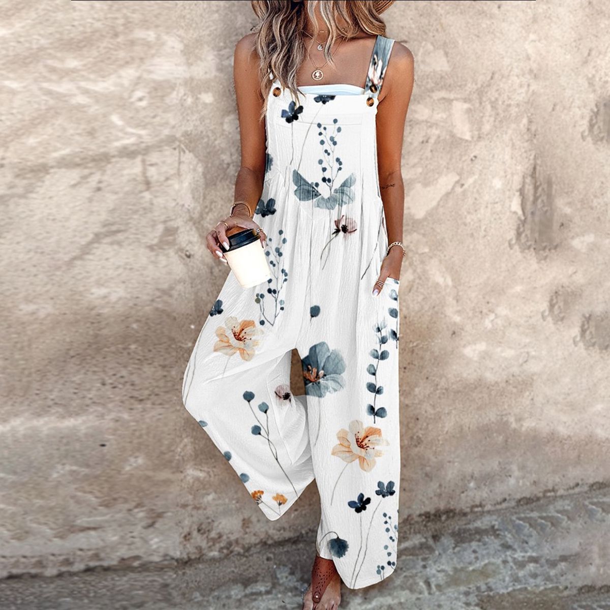 Fiona | Floral Jumpsuit