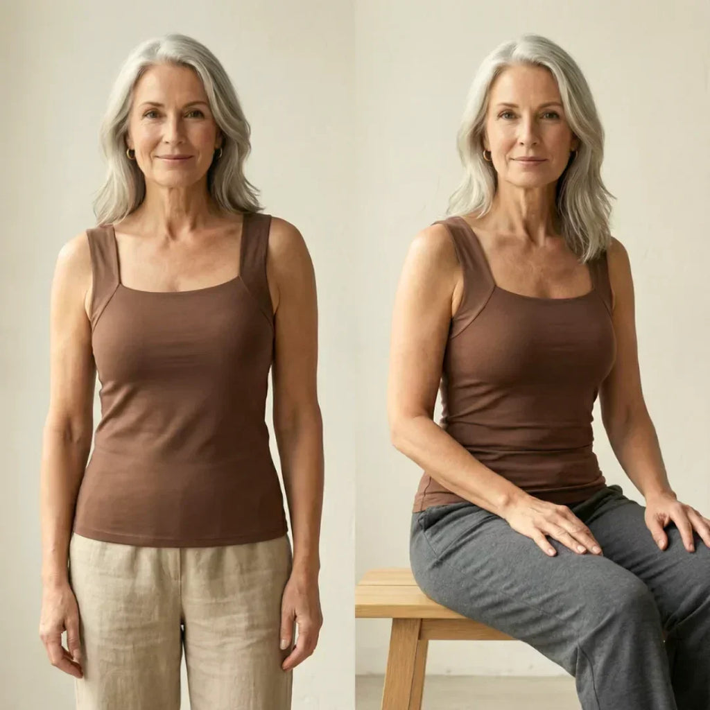 Roseann | Built In Comfort Bra Tanktop