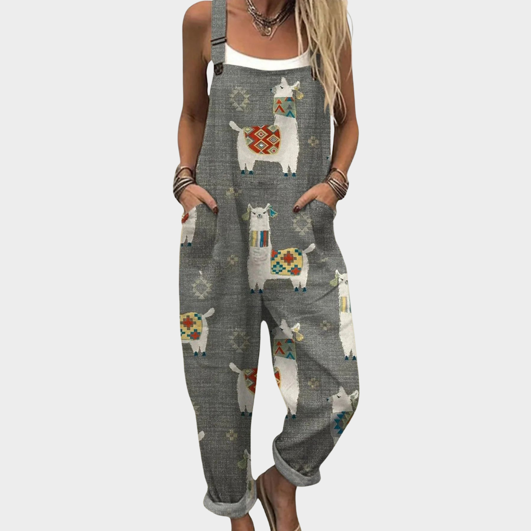 Klea | Comfortable Printed Jumpsuit