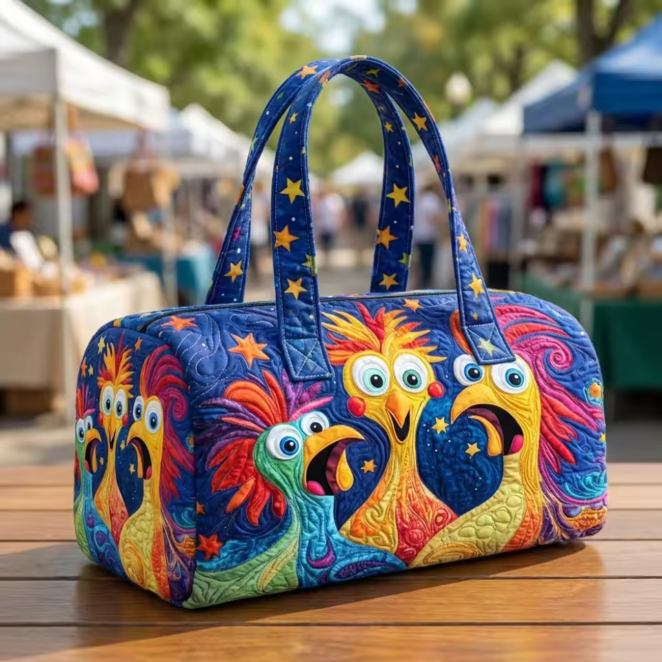 Adrienne | Handmade Soft Travel Bag
