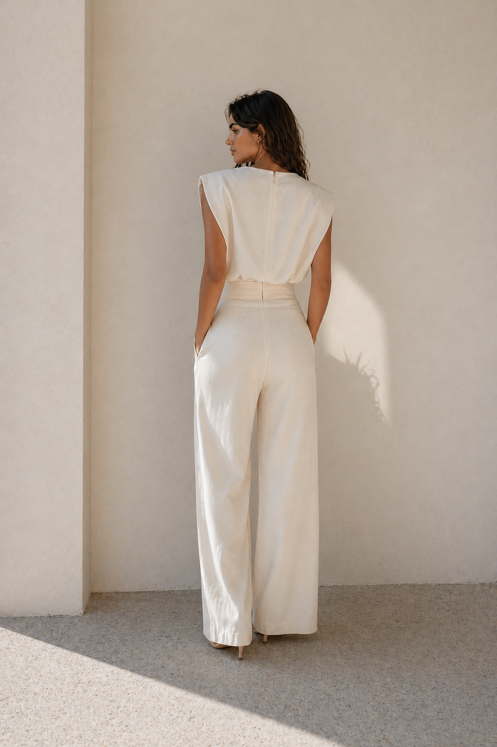 Aurelia | Blanc Jumpsuit