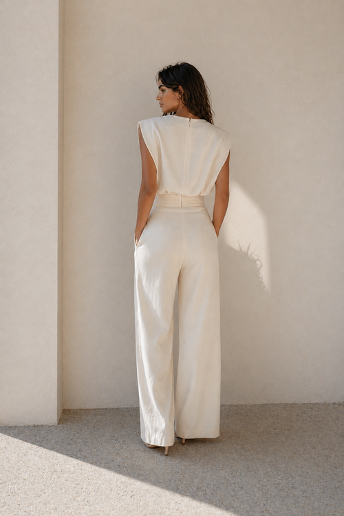 Aurelia | Blanc Jumpsuit