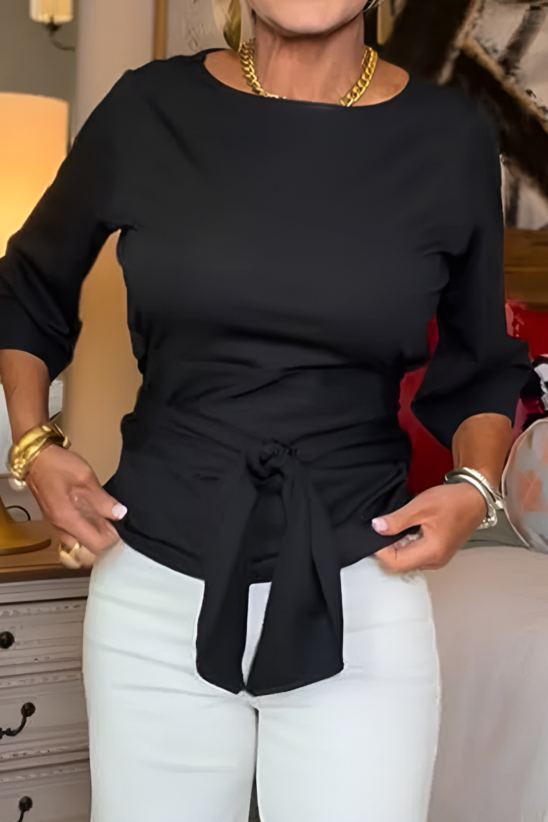 Dahlia | Stylish Bow Waist Top