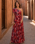 Charlene | Elegant Off-Shoulder Maxi Dress