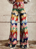 Léon | Elegant Floral Pants