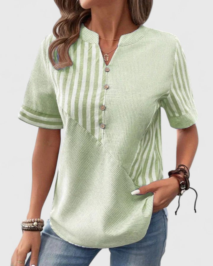 Gigi | Striped Blouse