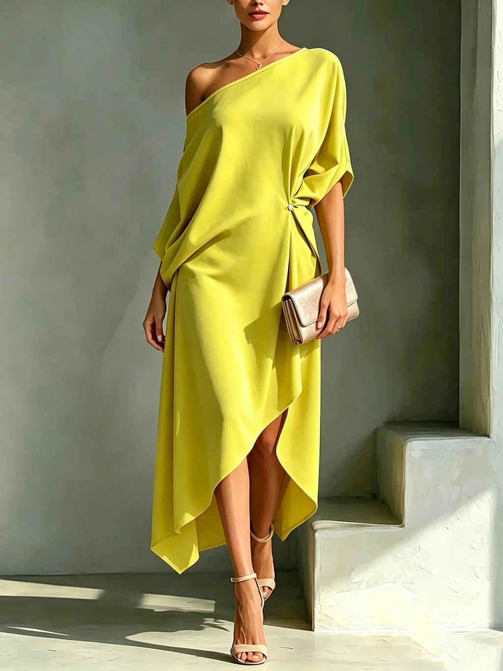 Carmen | Elegant Asymmetrical Dress