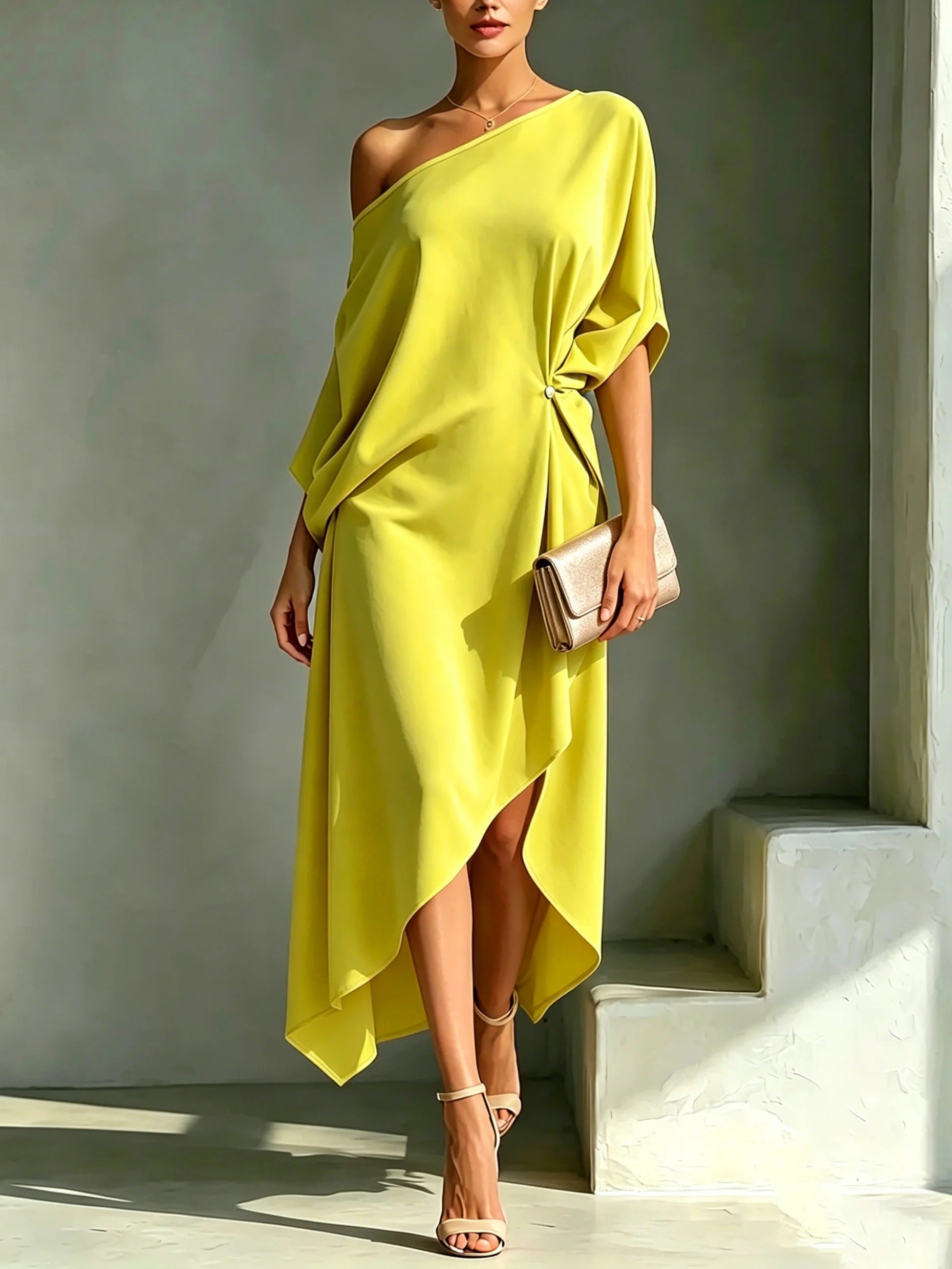 Carmen | Elegant Asymmetrical Dress
