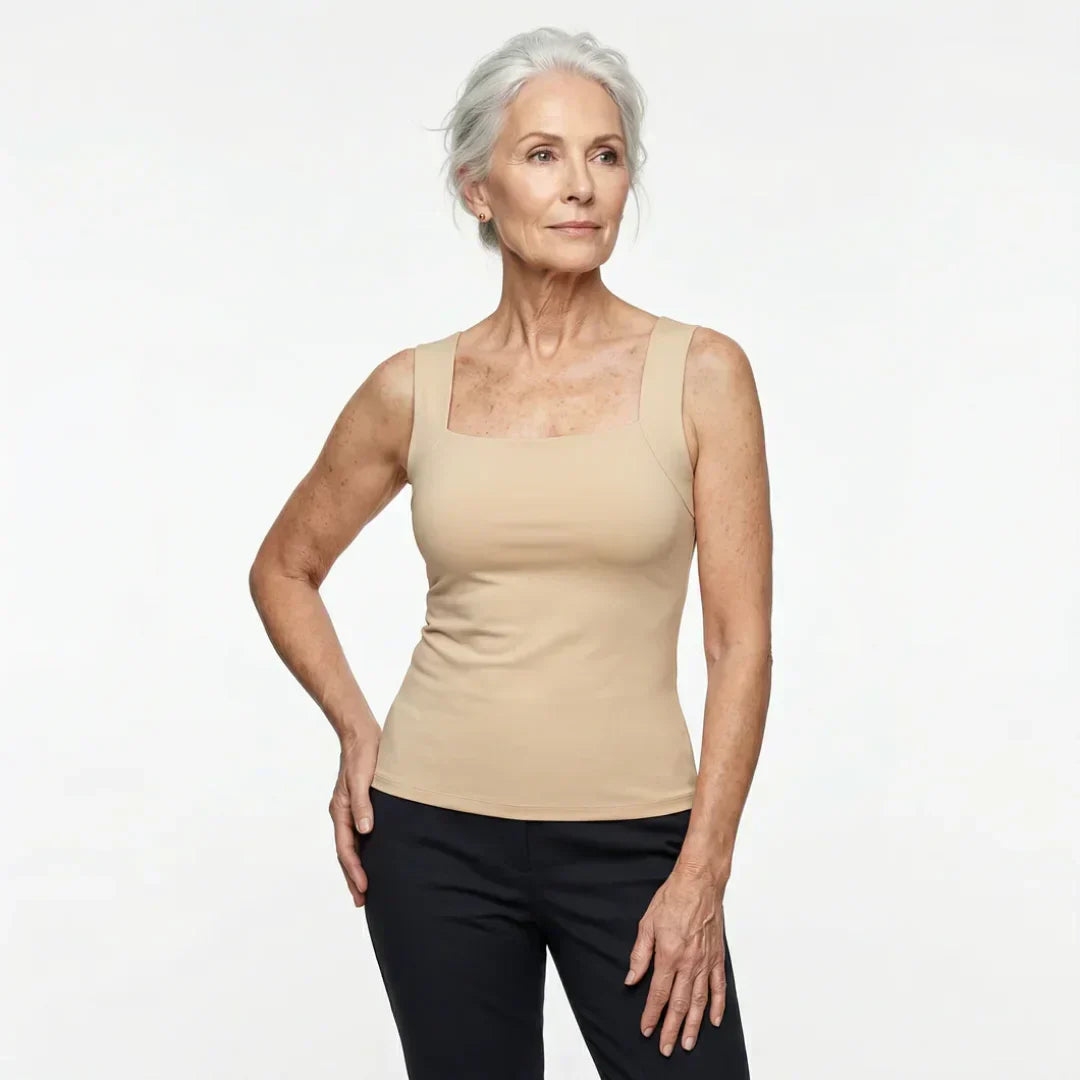 Roseann | Built In Comfort Bra Tanktop
