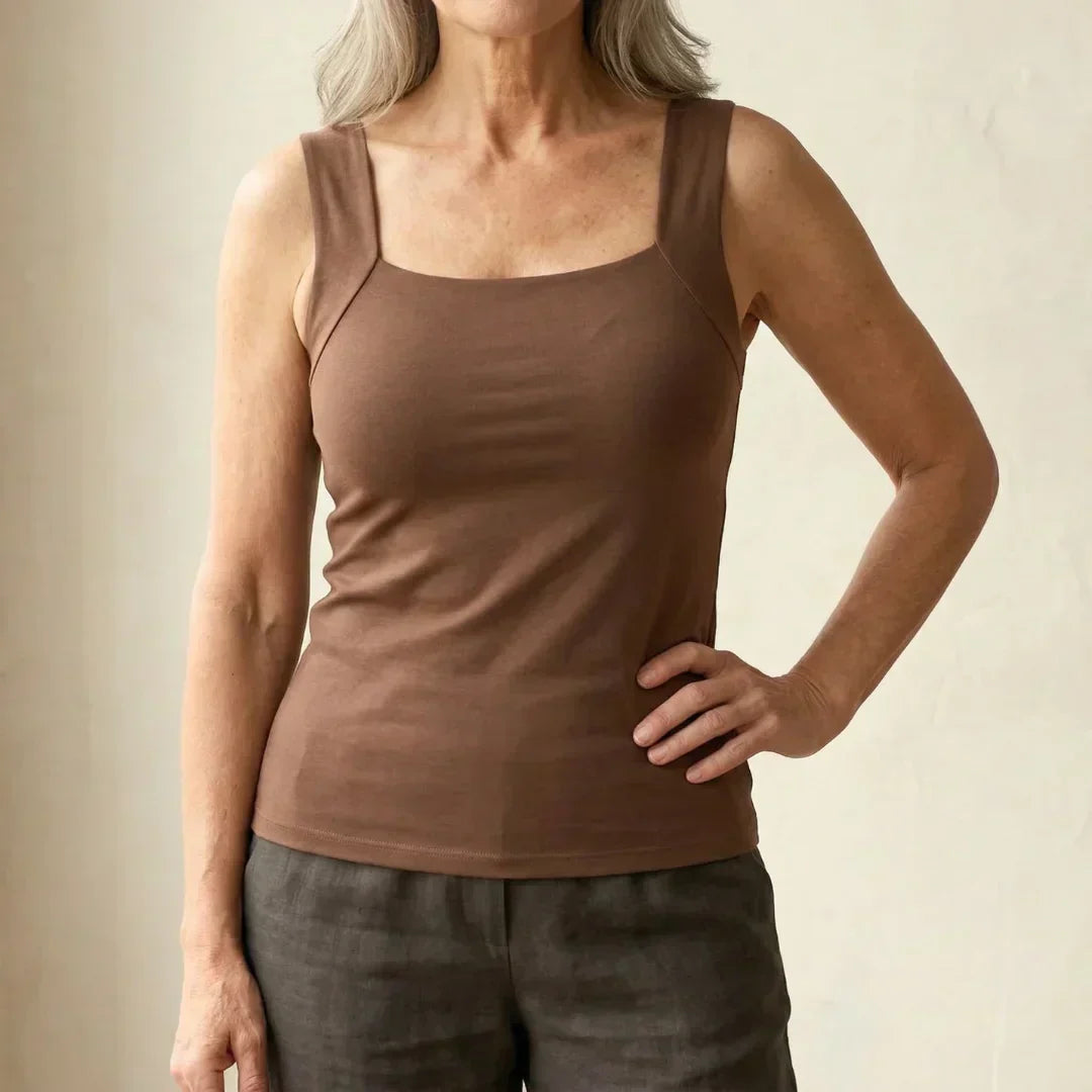 Roseann | Built In Comfort Bra Tanktop