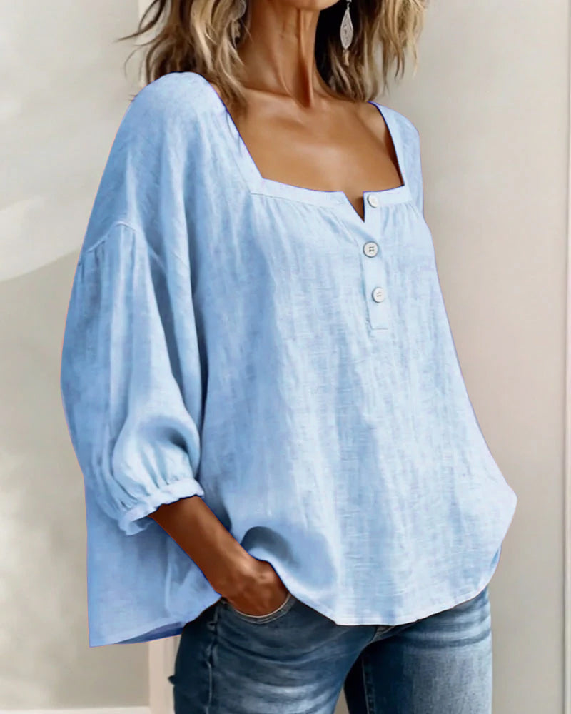 Noreen | Puff Sleeve Blouse