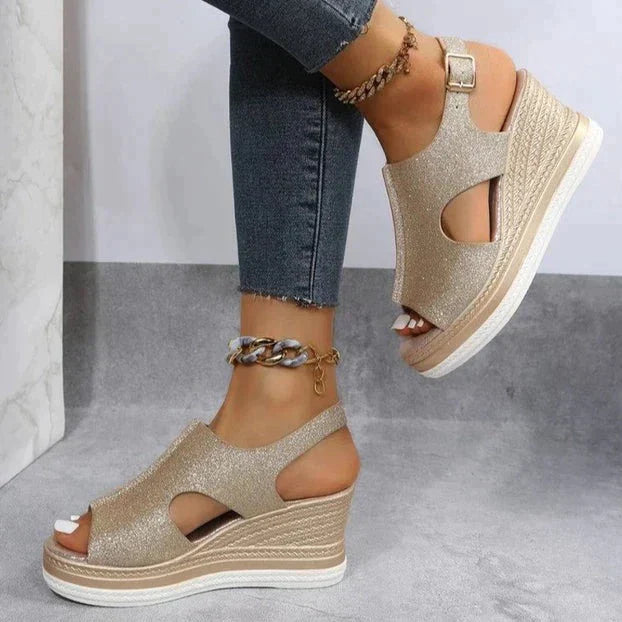 Maeve | Relaxed Wedge Sandals