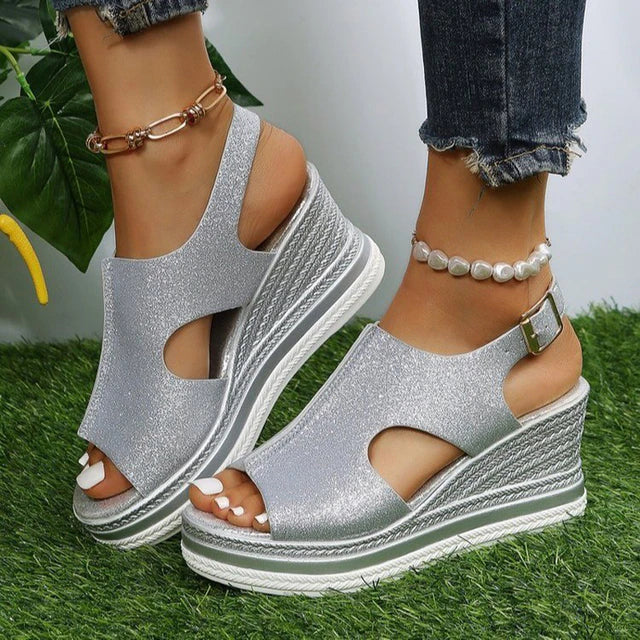 Maeve | Relaxed Wedge Sandals