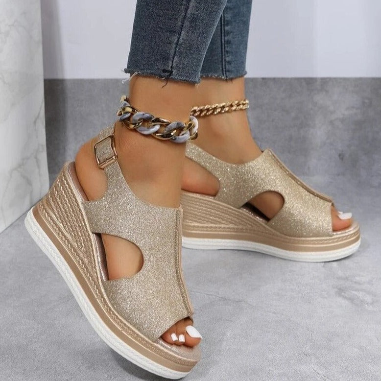 Maeve | Relaxed Wedge Sandals
