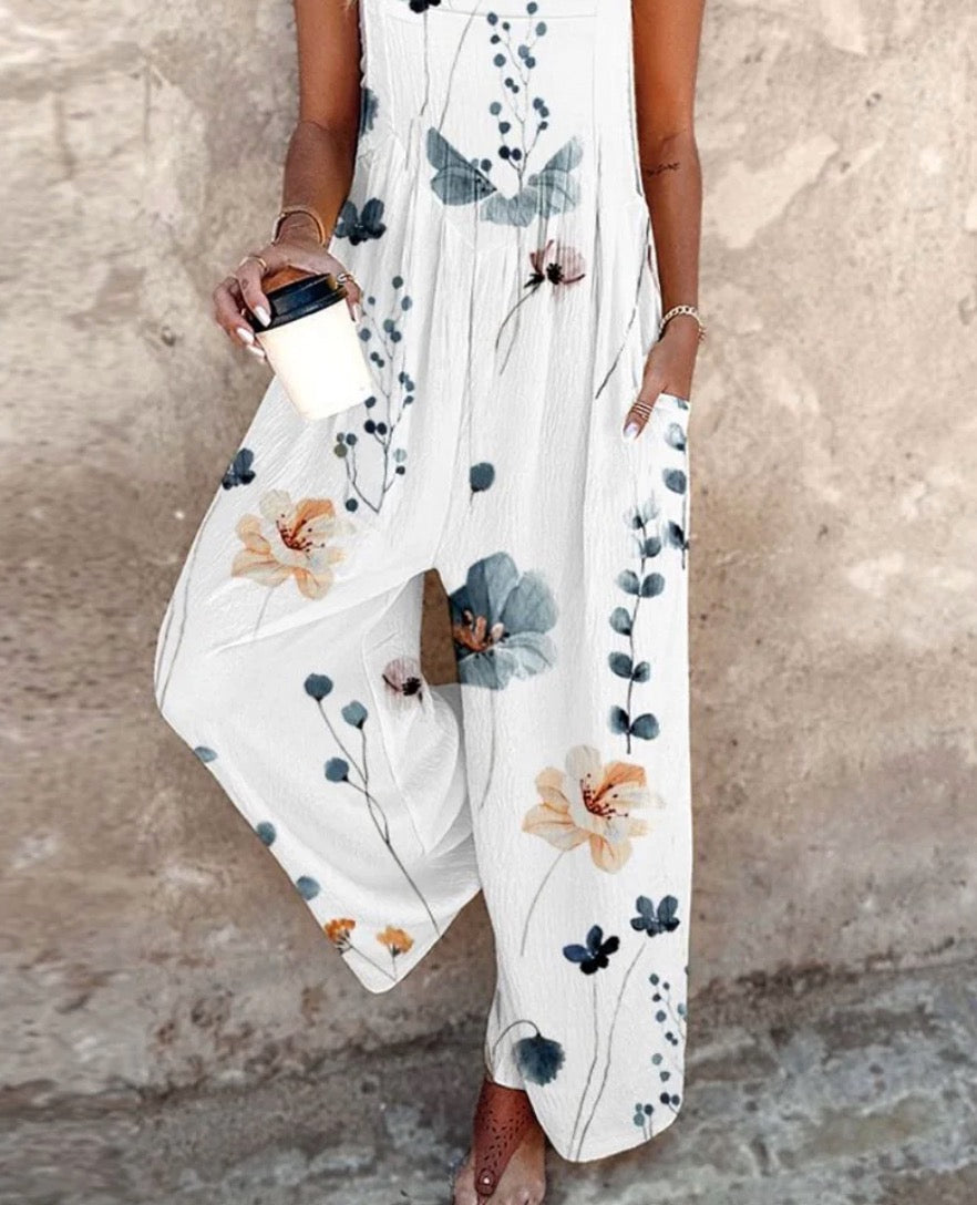 Fiona | Floral Jumpsuit