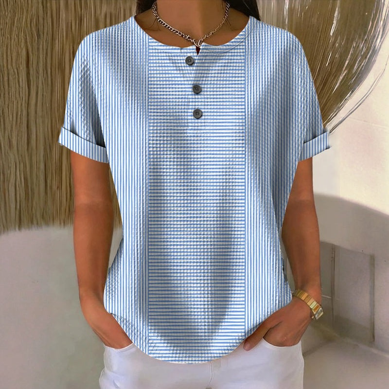 Lessie | Striped Blouse