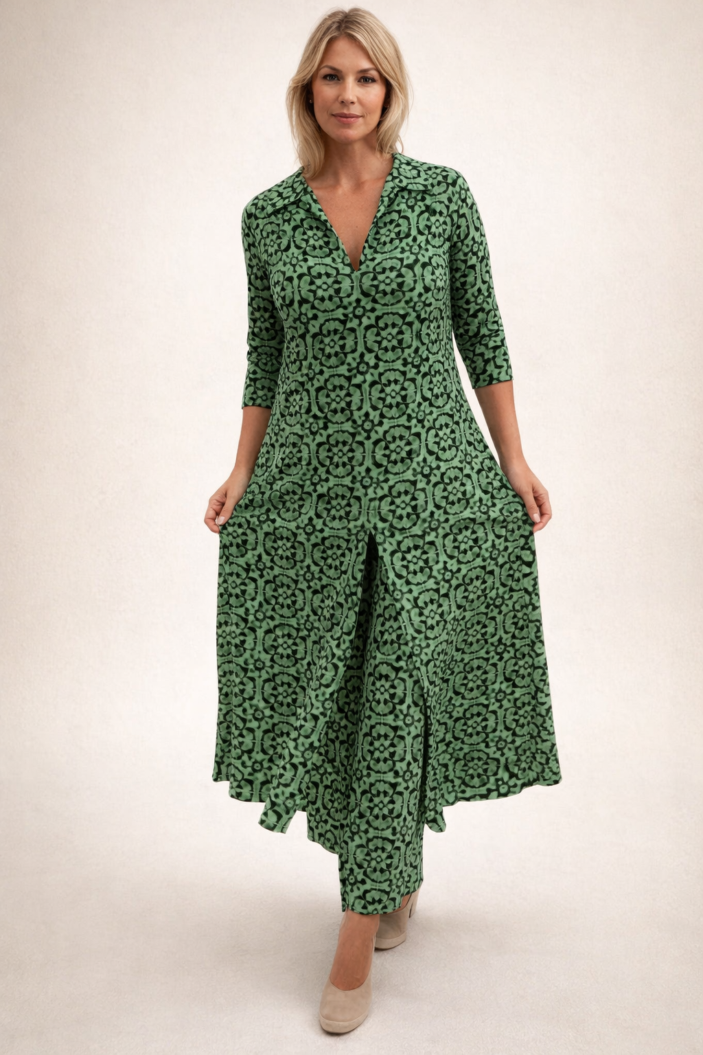 Margaret | Patterned Dress