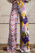 Isadora | Boho Flower Pants