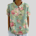 Brigitte | Vintage Floral Blouse