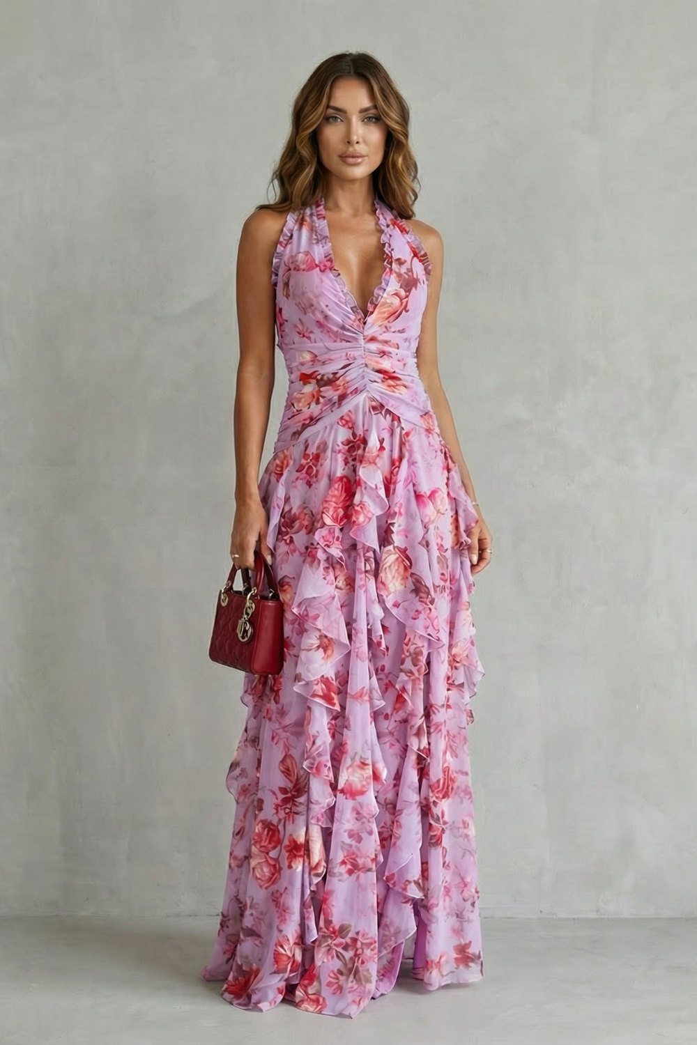 Blair | Halter Maxi Dress