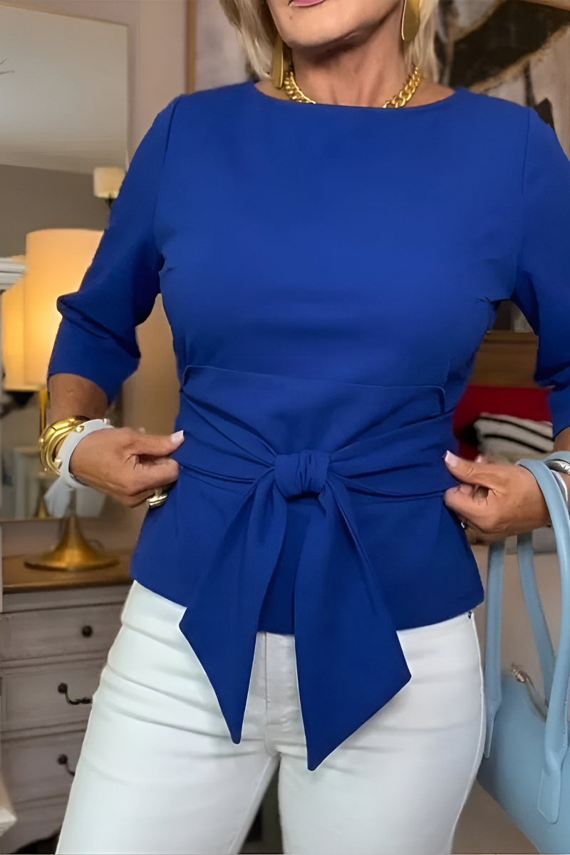 Dahlia | Stylish Bow Waist Top