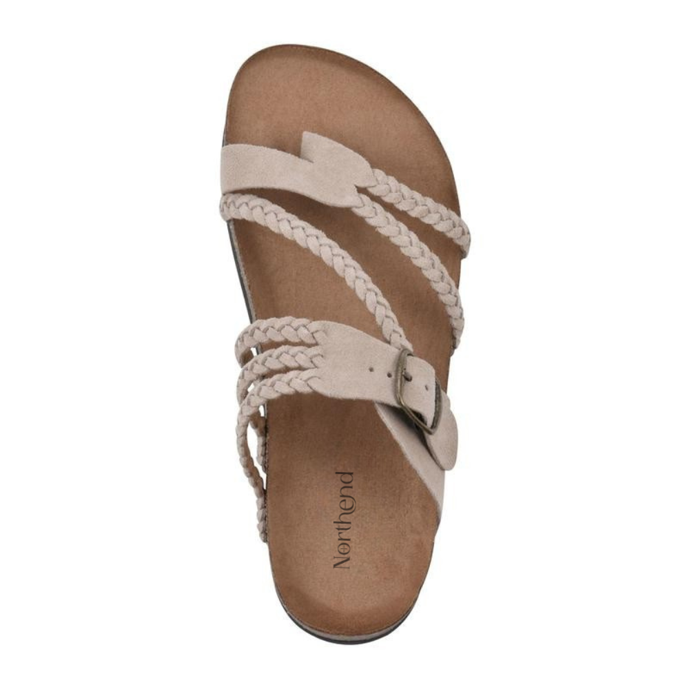 Hali | Braided Cork Sandals