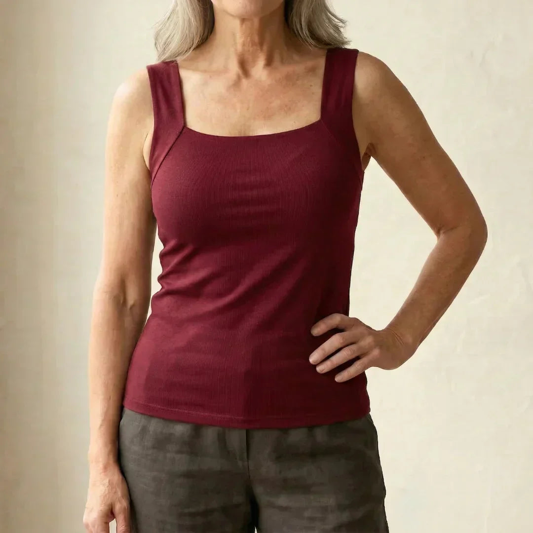 Roseann | Built In Comfort Bra Tanktop