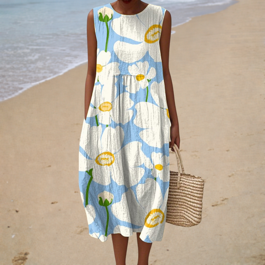 Daisy | Solar Graphic Dress