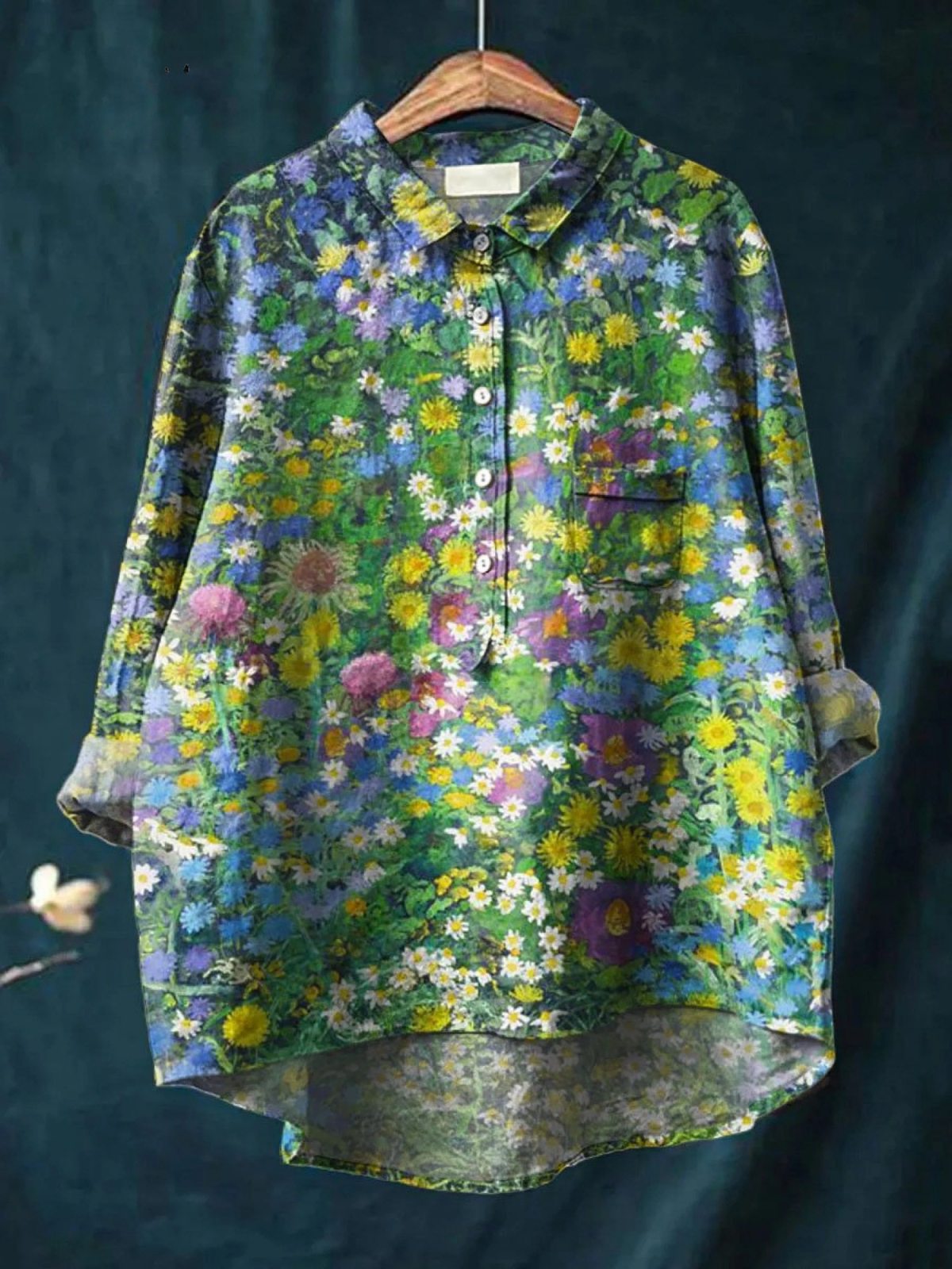 Imogen | Lightweight Floral Shirt