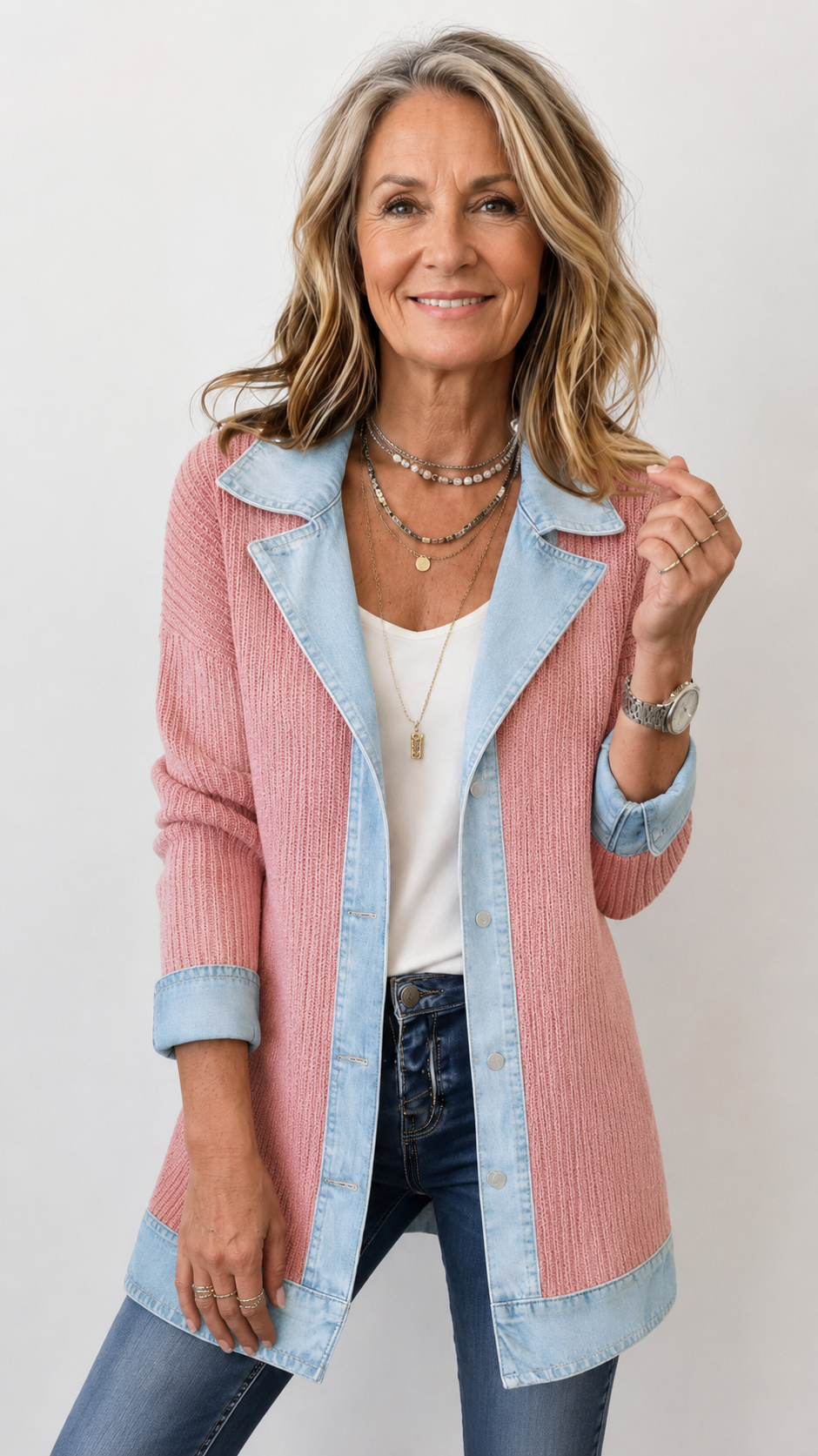 Mariella | Mixed Jacket