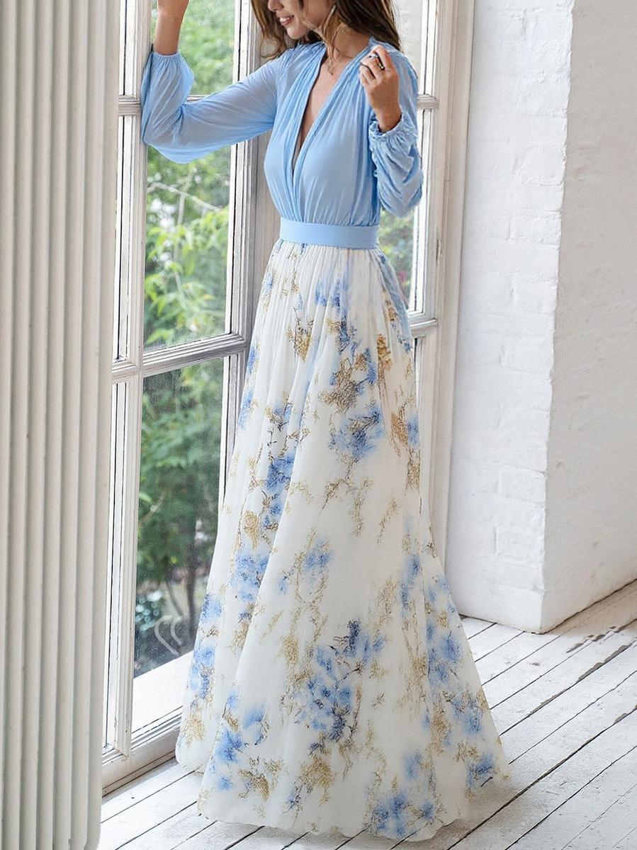 Hella | Beautiful Maxi Dress with Floral Print