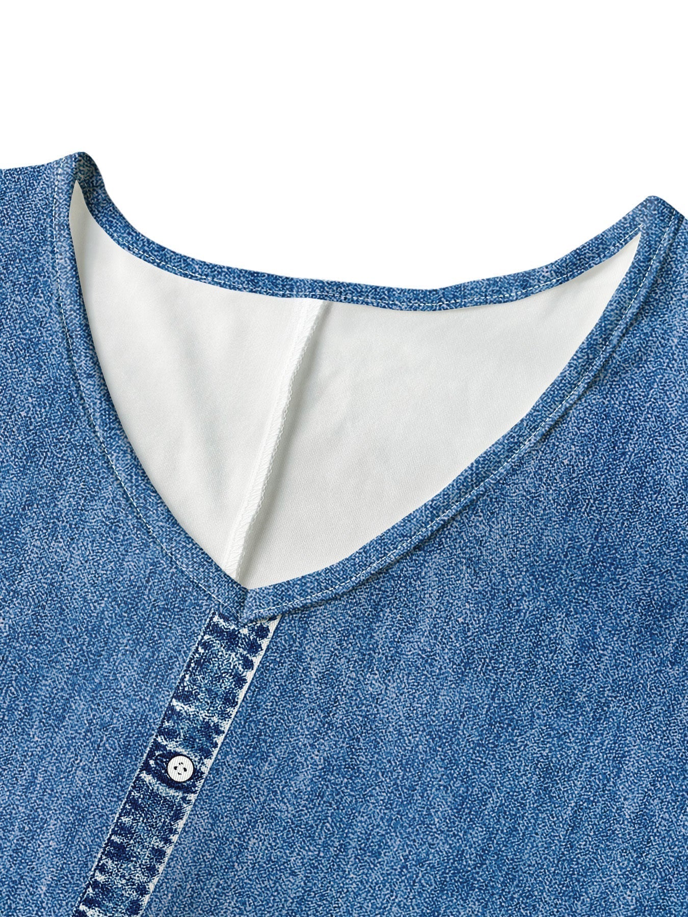 Hélène | Retro Denim Dress