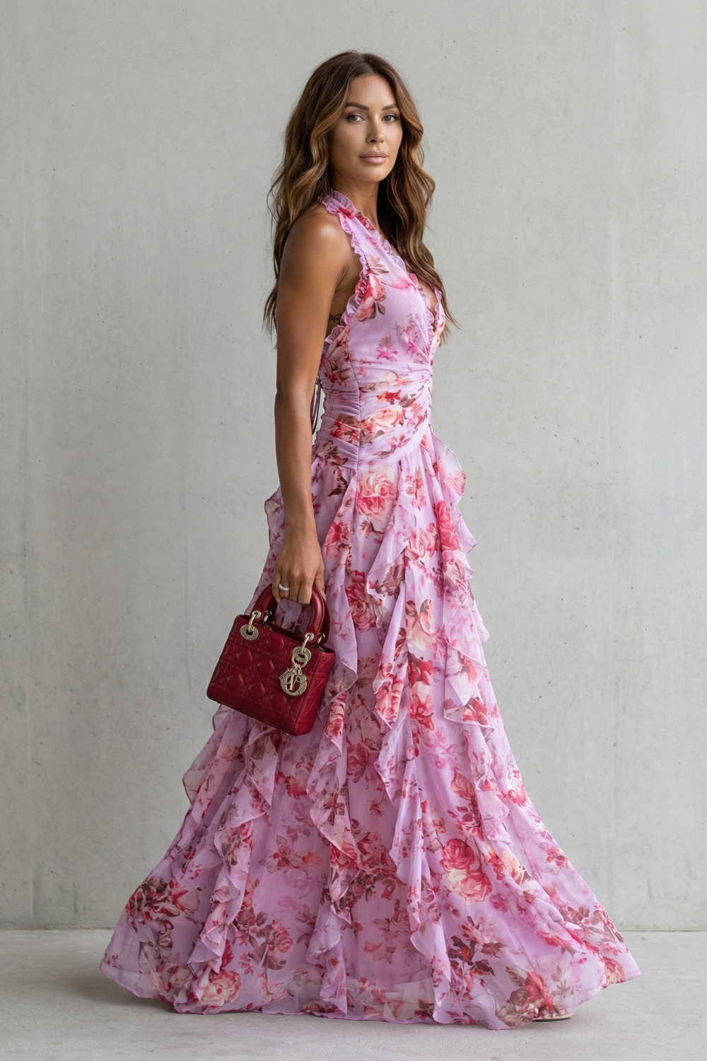 Blair | Halter Maxi Dress