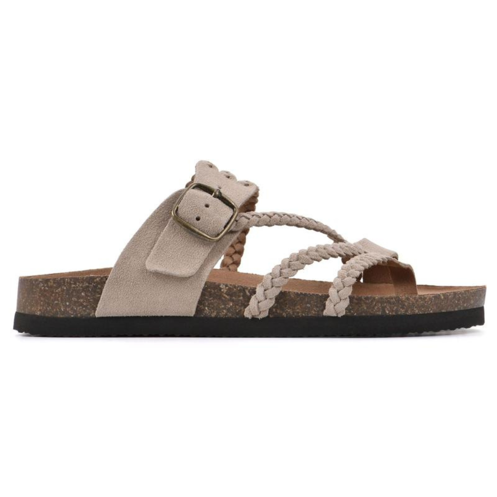 Hali | Braided Cork Sandals