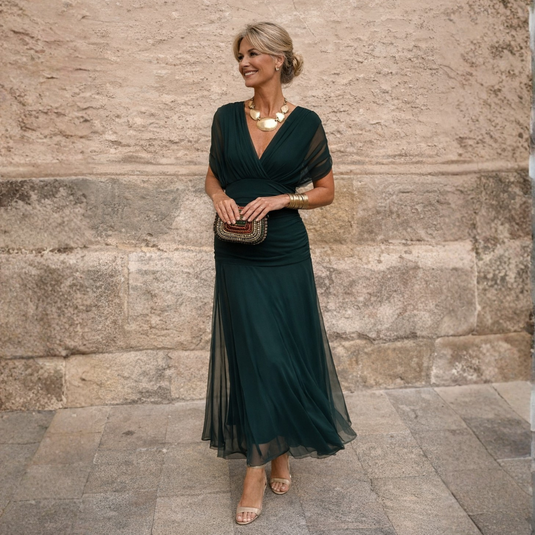 Roxanne | Off-Shoulder Maxi Dress