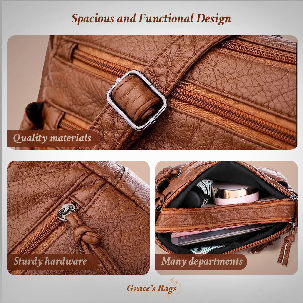 Sophia | Classic Harmony Leather Bag