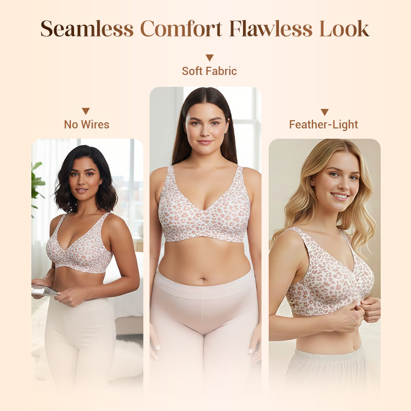 Janine | Comfortable Wireless Push Up Bra