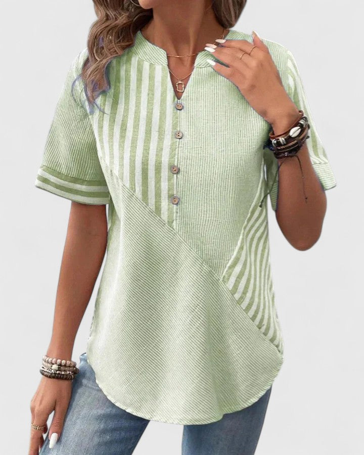 Gigi | Striped Blouse