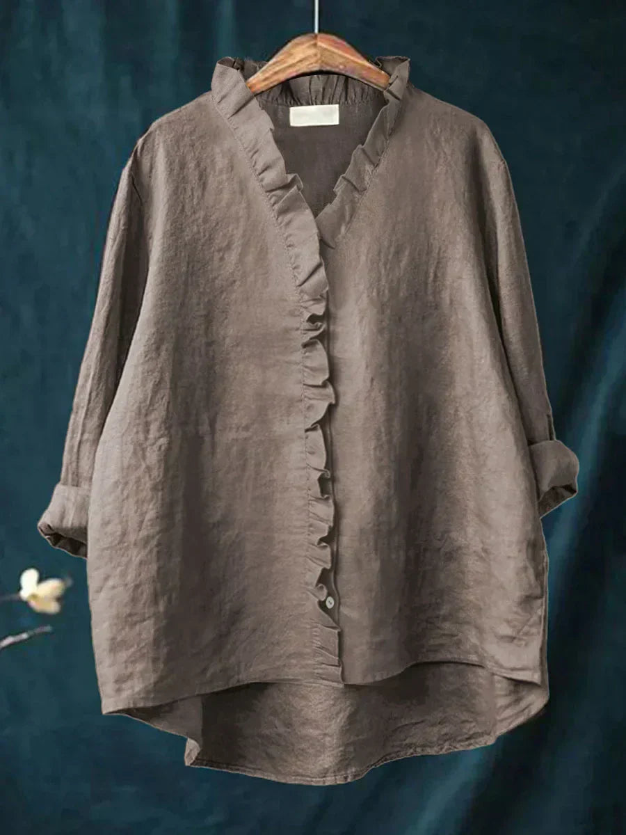 Lily | Lightweight Blouse with Ruffles