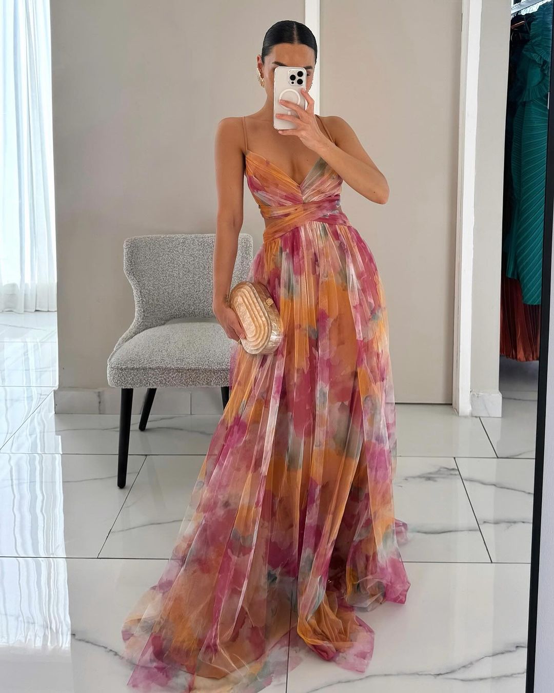 Stephanie | Floral Elegance Maxi Dress