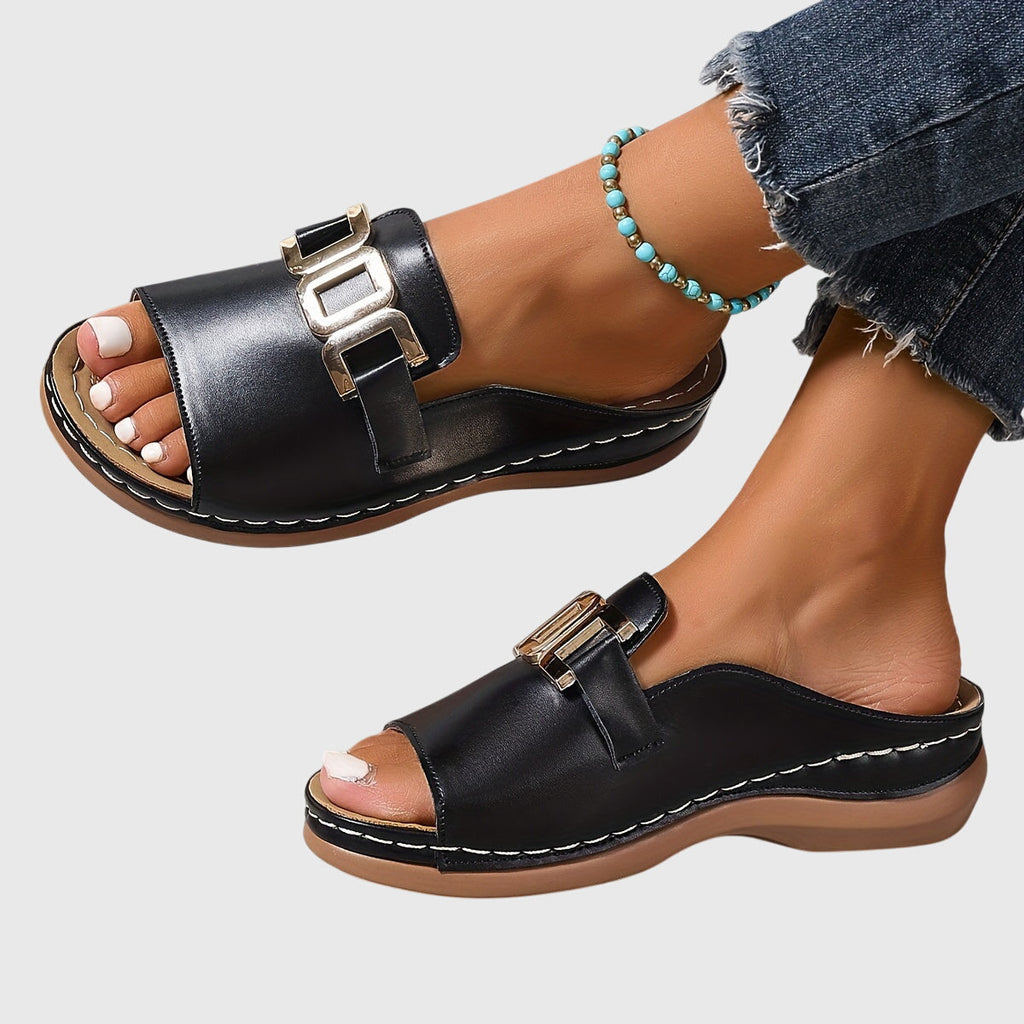 Kathryn | Comfortable Buckle Sandals