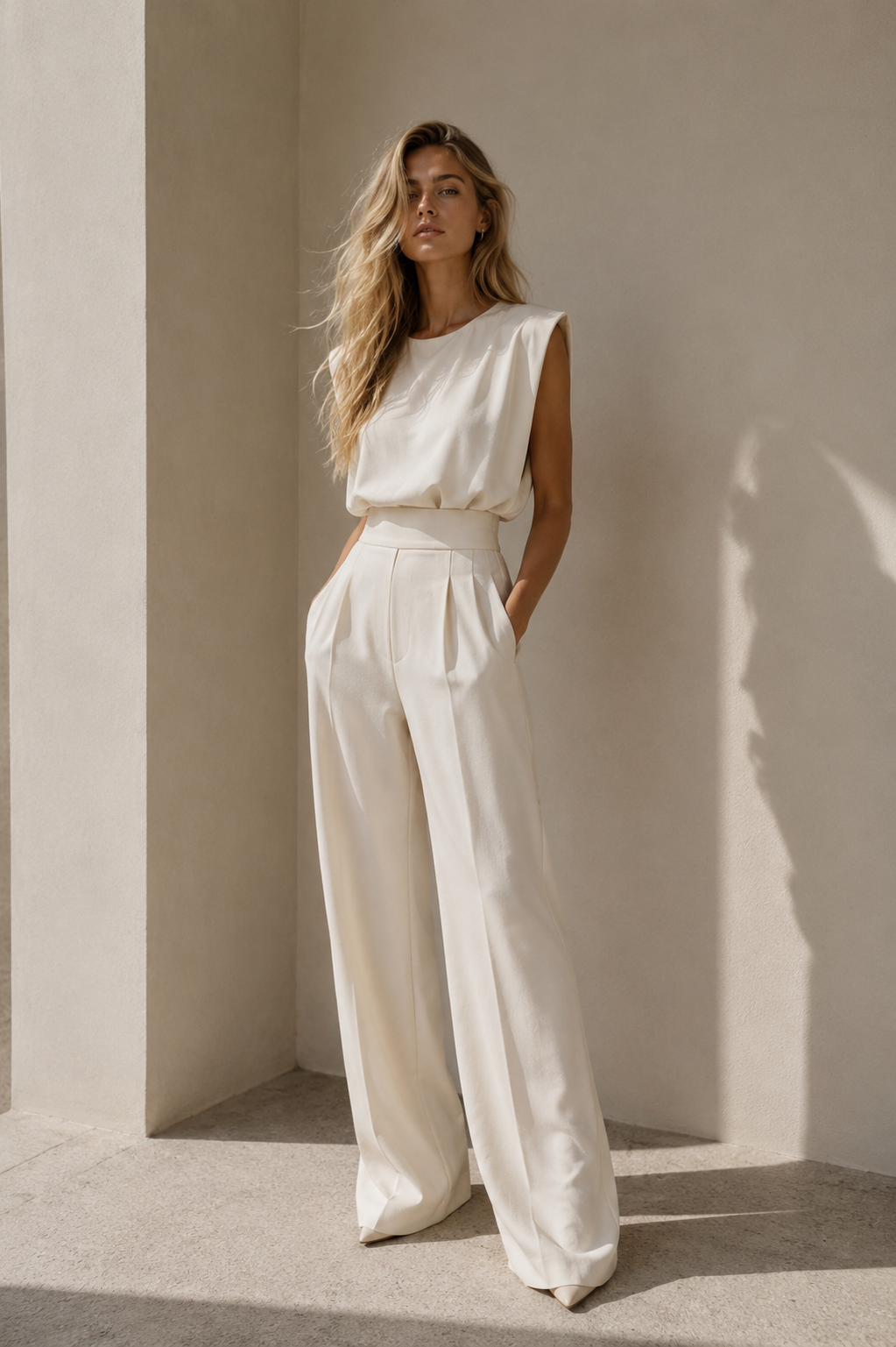 Aurelia | Blanc Jumpsuit